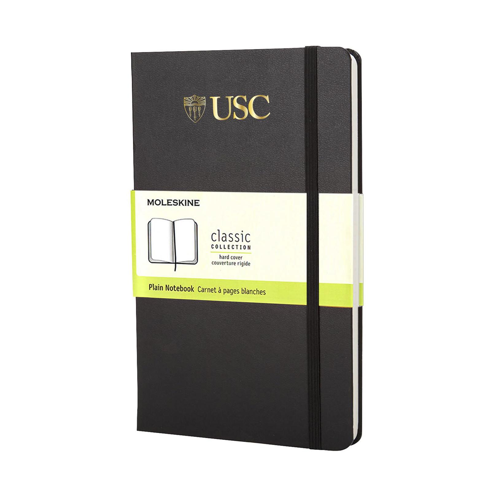 Shield USC Large HC Plain Moleskine Notebook Black image01